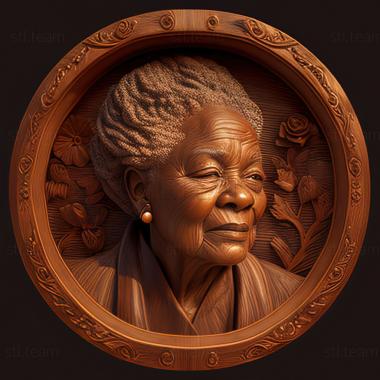 3D model Beloved Toni Morrison 1987 (STL)